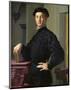 Portrait of a Young Man-Agnolo Bronzino-Mounted Art Print