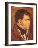 Portrait of a Young Man-Jean-Auguste-Dominique Ingres-Framed Giclee Print