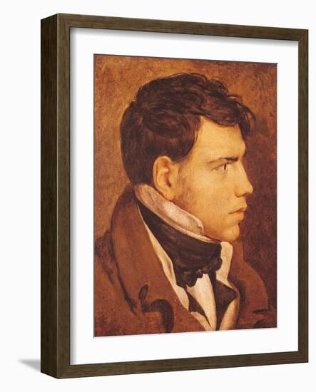 Portrait of a Young Man-Jean-Auguste-Dominique Ingres-Framed Giclee Print