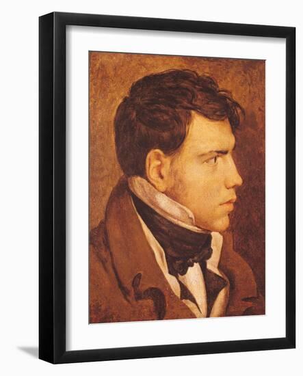 Portrait of a Young Man-Jean-Auguste-Dominique Ingres-Framed Giclee Print