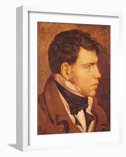 Portrait of a Young Man-Jean-Auguste-Dominique Ingres-Framed Giclee Print