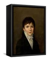 Portrait of a Young Man-Louis Leopold Boilly-Framed Stretched Canvas