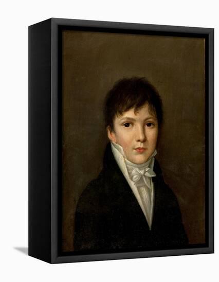 Portrait of a Young Man-Louis Leopold Boilly-Framed Stretched Canvas