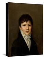 Portrait of a Young Man-Louis Leopold Boilly-Stretched Canvas