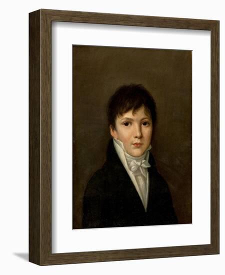 Portrait of a Young Man-Louis Leopold Boilly-Framed Giclee Print