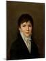 Portrait of a Young Man-Louis Leopold Boilly-Mounted Giclee Print