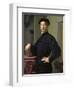 Portrait of a Young Man-Agnolo Bronzino-Framed Art Print