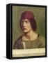Portrait of a Young Man-Jan Polack-Framed Stretched Canvas