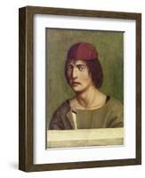 Portrait of a Young Man-Jan Polack-Framed Giclee Print