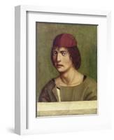 Portrait of a Young Man-Jan Polack-Framed Giclee Print