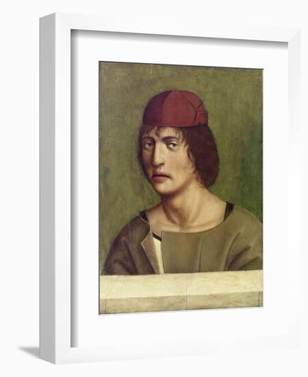 Portrait of a Young Man-Jan Polack-Framed Giclee Print