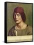 Portrait of a Young Man-Jan Polack-Framed Stretched Canvas