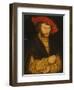 Portrait of a Young Man-Lucas Cranach the Elder-Framed Premium Giclee Print