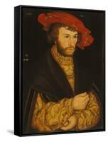 Portrait of a Young Man-Lucas Cranach the Elder-Framed Stretched Canvas