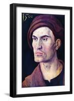 Portrait of a Young Man-Albrecht Dürer-Framed Art Print