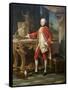 Portrait of a Young Man-Pompeo Batoni-Framed Stretched Canvas