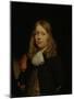 Portrait of a Young Man-Nicolaes Maes-Mounted Art Print