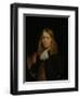 Portrait of a Young Man-Nicolaes Maes-Framed Art Print