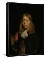 Portrait of a Young Man-Nicolaes Maes-Framed Stretched Canvas