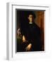 Portrait of a Young Man-Agnolo Bronzino-Framed Giclee Print