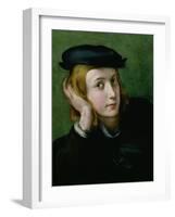 Portrait of a Young Man-Parmigianino-Framed Giclee Print