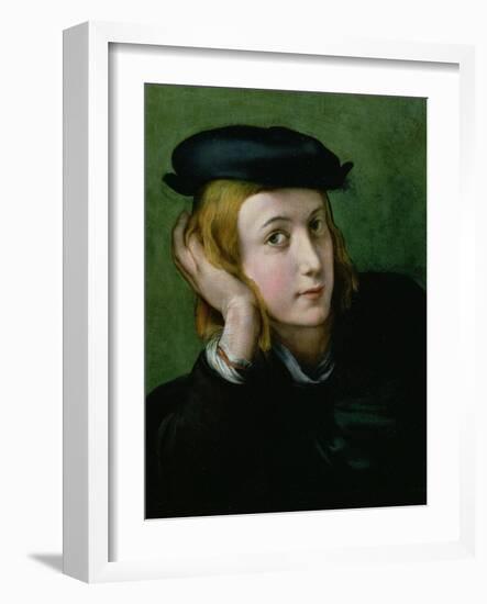 Portrait of a Young Man-Parmigianino-Framed Giclee Print