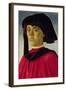 Portrait of a Young Man-Sandro Botticelli-Framed Giclee Print