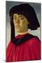 Portrait of a Young Man-Sandro Botticelli-Mounted Giclee Print