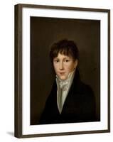 Portrait of a Young Man-Louis Leopold Boilly-Framed Giclee Print