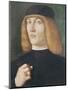 Portrait of a Young Man-Gentile Bellini-Mounted Giclee Print