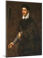 Portrait of a Young Man-Jacopo Robusti Tintoretto-Mounted Giclee Print