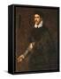 Portrait of a Young Man-Jacopo Robusti Tintoretto-Framed Stretched Canvas