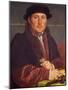Portrait of a Young Merchant (Supposedly Hans Von Muffel from Nuremberg)-Hans Holbein the Younger-Mounted Giclee Print