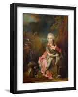 Portrait of a Young Nobleman, Ca 1714-Nicolas de Largillière-Framed Giclee Print