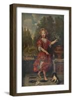 'Portrait of a Young Princess', c1688-1723 (c1927)-Constantin Netscher-Framed Giclee Print