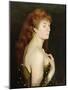 Portrait of a Young Red Haired Woman, 1889-Charles Maurin-Mounted Giclee Print