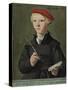 Portrait of a Young Scholar, 1531-Jan van Scorel-Stretched Canvas