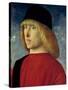 Portrait of a Young Senator, 1485-90-Giovanni Bellini-Stretched Canvas