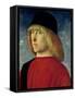 Portrait of a Young Senator, 1485-90-Giovanni Bellini-Framed Stretched Canvas