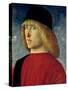 Portrait of a Young Senator, 1485-90-Giovanni Bellini-Stretched Canvas