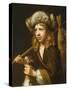 Portrait of a Young Sportsman-Wallerant Vaillant-Stretched Canvas