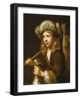 Portrait of a Young Sportsman-Wallerant Vaillant-Framed Giclee Print