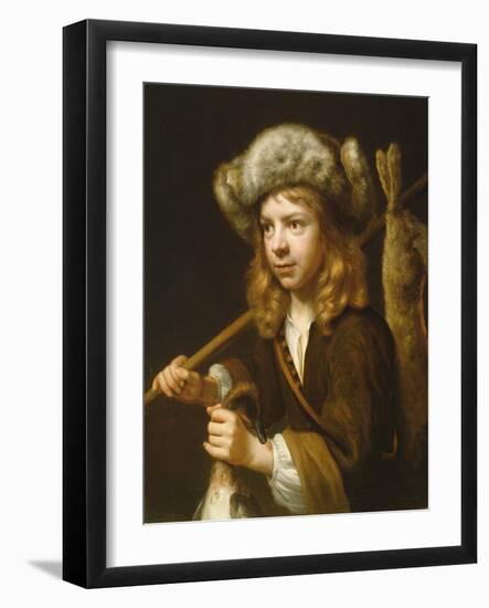 Portrait of a Young Sportsman-Wallerant Vaillant-Framed Giclee Print