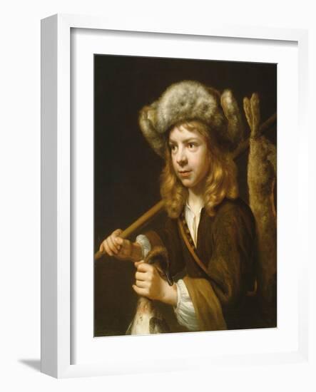 Portrait of a Young Sportsman-Wallerant Vaillant-Framed Giclee Print