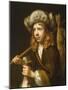 Portrait of a Young Sportsman-Wallerant Vaillant-Mounted Giclee Print