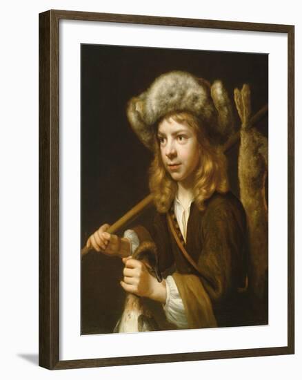 Portrait of a Young Sportsman-Wallerant Vaillant-Framed Giclee Print