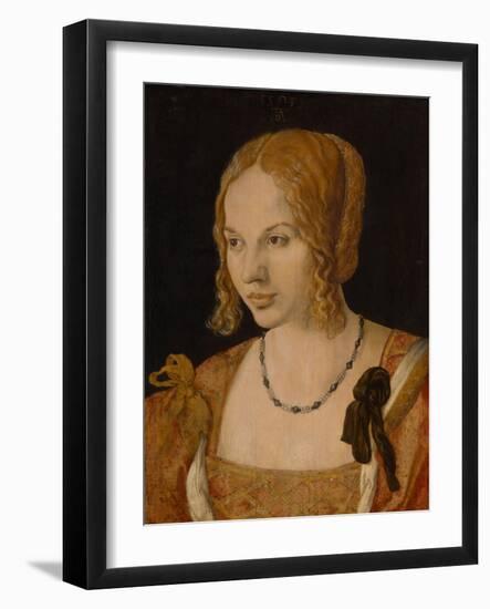Portrait of a Young Venetian Woman, 1505-Albrecht Dürer-Framed Giclee Print