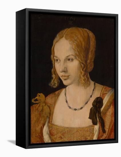 Portrait of a Young Venetian Woman, 1505-Albrecht Dürer-Framed Stretched Canvas