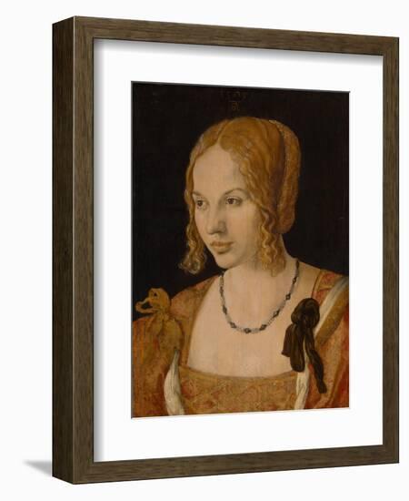 Portrait of a Young Venetian Woman, 1505-Albrecht Dürer-Framed Giclee Print