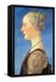 Portrait of a Young Woman, 1475-Antonio Pollaiuolo-Framed Stretched Canvas